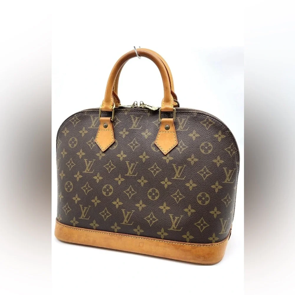 Louis Vuitton CLASSIC Alma Monogram Handbag M51130, Authentic, with dust bag - Picture 16 of 16